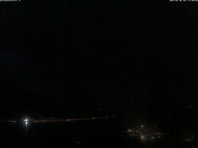 Webcam Tremosine, Blick über den Gardasee